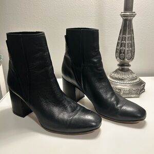 Franco Sarto Black Booties